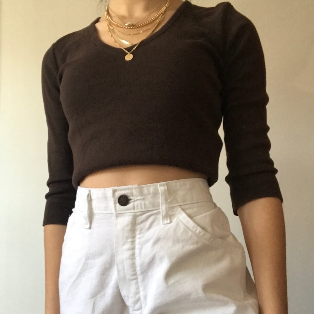 Brown GAP top